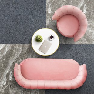 2019年新款北欧沙发轻奢ins风小户型网红款简约现代网红轻奢沙发