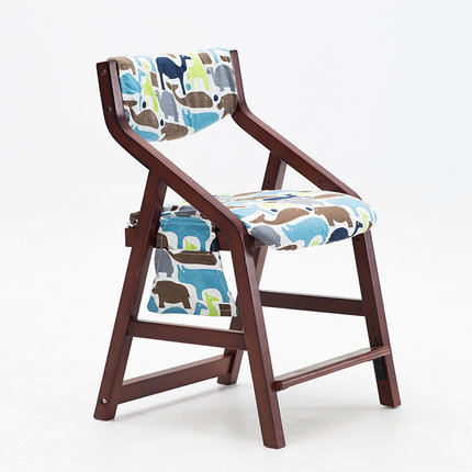 简域实木儿童椅餐椅学生椅学习椅升降椅椅子小孩书桌椅家用升降椅