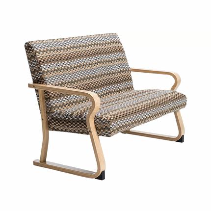 简域布艺沙发小户型可拆洗单人双人沙发简约现代北欧客厅布沙发椅