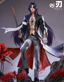 龙妹妹cos服出租 崩坏星穹铁道cos服刃cosplay男崩铁星核猎手高配