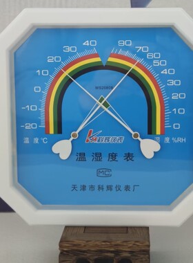 天津科辉温湿表温湿度计WS2080B温湿计家用温度表室内干湿温度计