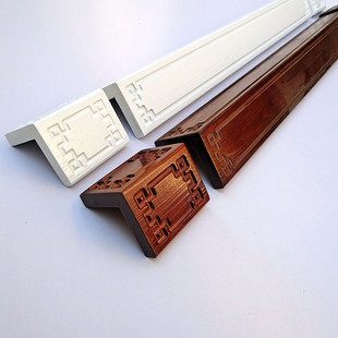 纯实木护角条护墙角保护中式龙鱼防撞阳角线松木墙角装修装饰