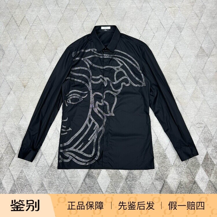 Versace范思哲半脸美杜莎衬衫