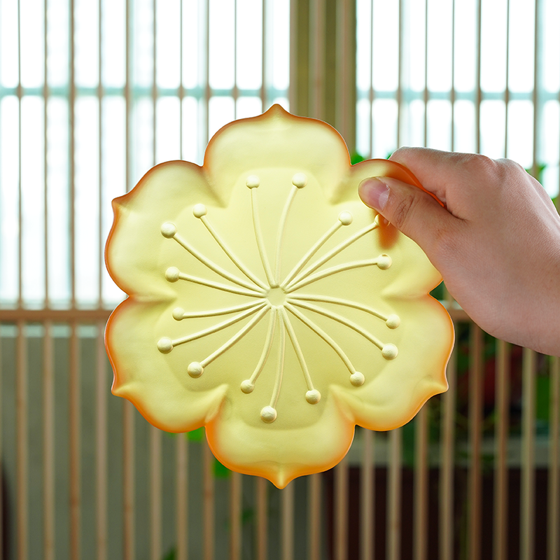 琉璃莲花佛前摆件水果供盘平盘家用上供佛堂迷你供碟香插烛台供奉