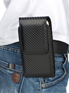 三星S8+腰带华为7p苹果6plus手机包X20竖旋转扣腰包R11挂腰袋皮套