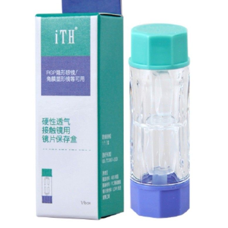 iTH镜盒OK镜片保存盒 RGP护理硬性角塑镜储存盒