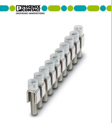 德国菲尼克斯 固定式桥接件FBI10-12 0203454 10位 短接条