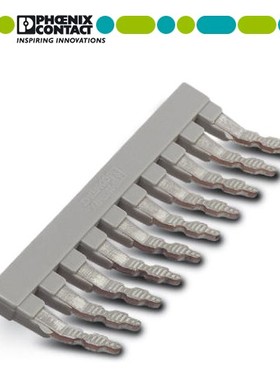 正品德国菲尼克斯 边插式桥接EB10-8 0202138 10位 短路条