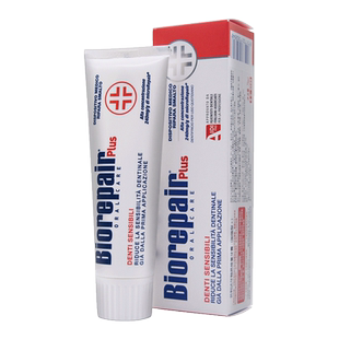 意大利进口贝利达修护强齿牙釉质修复牙膏加强型无氟无SLS发泡剂