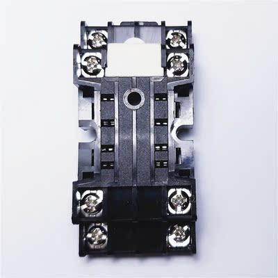 上海百业HH52P（MY2NJ）(H3Y-2)通用继电器底座/插座PYF08A  8孔