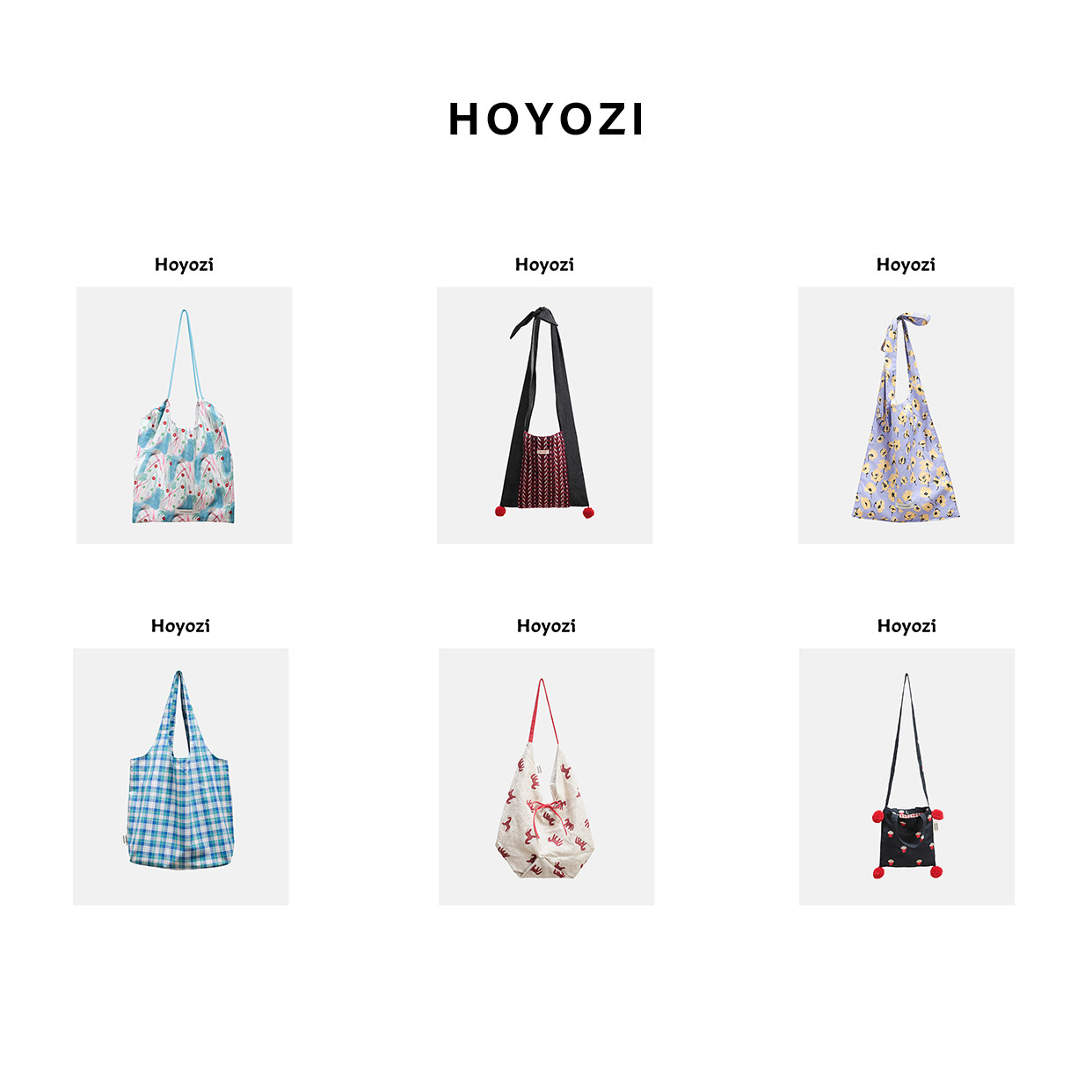 HOYOZI 新号开播E，原创帆布包包 新品都在这里【原创设计】