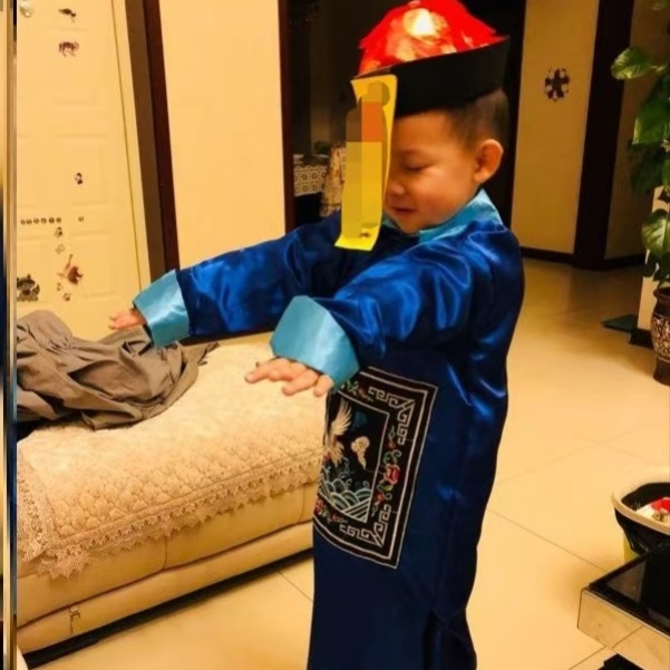 万圣节男童服装宝宝搞怪衣服娃衣儿童小僵尸衣服cos服角色扮演服