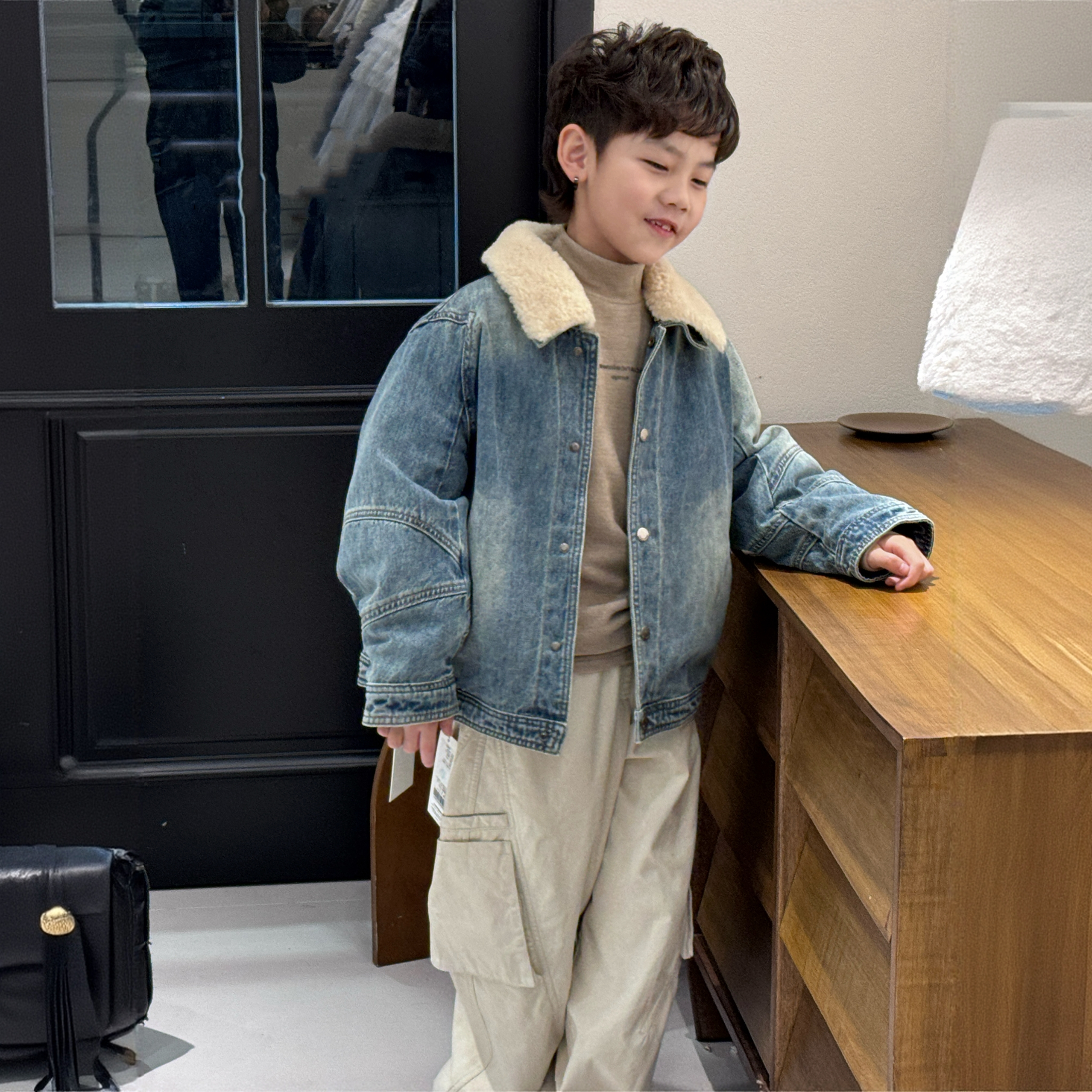 男女童夹棉牛仔外套25秋冬装儿童保暖夹克上衣小个子拼接毛领棉衣,童装/婴儿装/亲子装,普通外套,淘宝优惠券,粉丝福利购,淘宝优惠卷