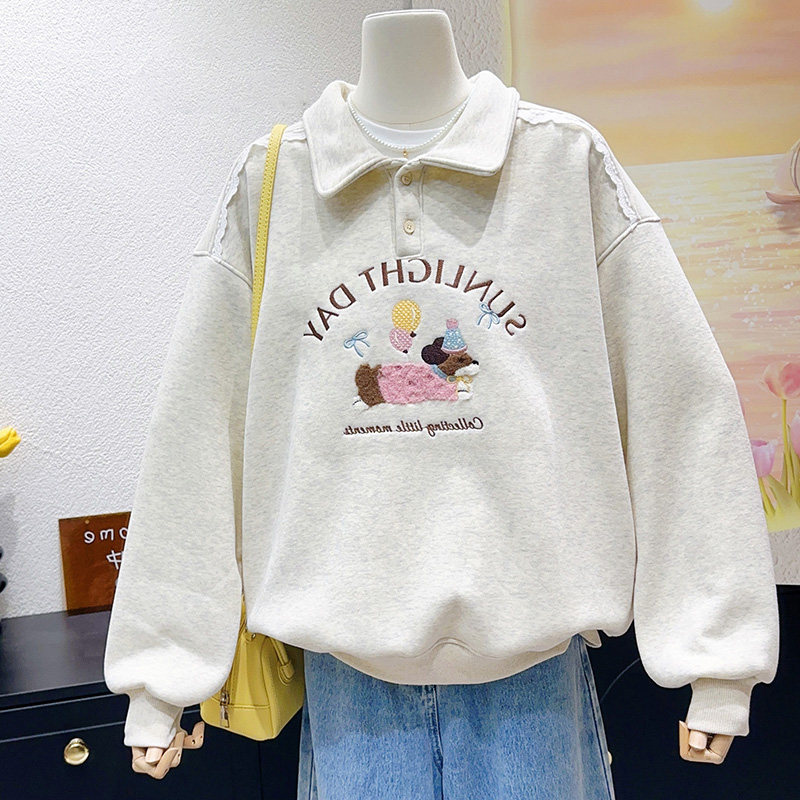 大童运动休闲卫衣小个子韩系上衣