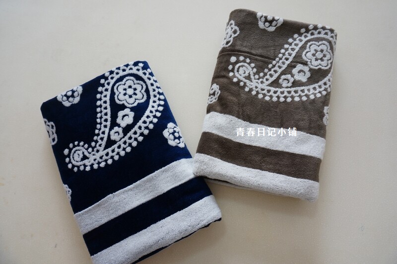 Uchino OEM pure cotton adult Jacquard weave Foreign trade The original single- soft water uptake Bath towel fullin the Home Fabric , Towel/Bath towel/Bathrobes , Bath towel  category - from Buy2taobao.com to provide professional Taobao agent buy service