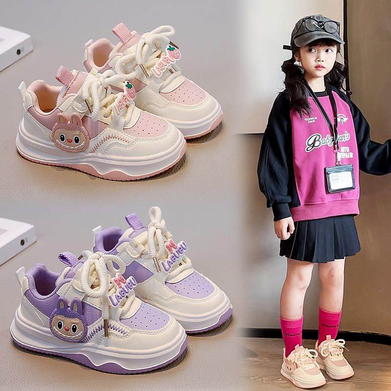 儿童平底板鞋2025秋季新款学生校园百搭休闲鞋女童户外简约运动鞋,童鞋/婴儿鞋/亲子鞋,运动鞋,淘宝优惠券,粉丝福利购,淘宝优惠卷