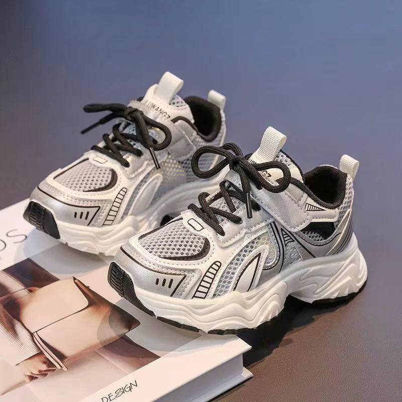 儿童运动鞋防滑新款男童老爹鞋春秋轻便透气软底网面鞋女童跑步鞋,童鞋/婴儿鞋/亲子鞋,运动鞋,淘宝优惠券,粉丝福利购,淘宝优惠卷