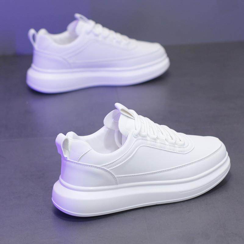 春秋新款男鞋韩版厚底休闲鞋情侣款百搭小白鞋增高运动鞋板鞋,流行男鞋,休闲板鞋,淘宝优惠券,粉丝福利购,淘宝优惠卷