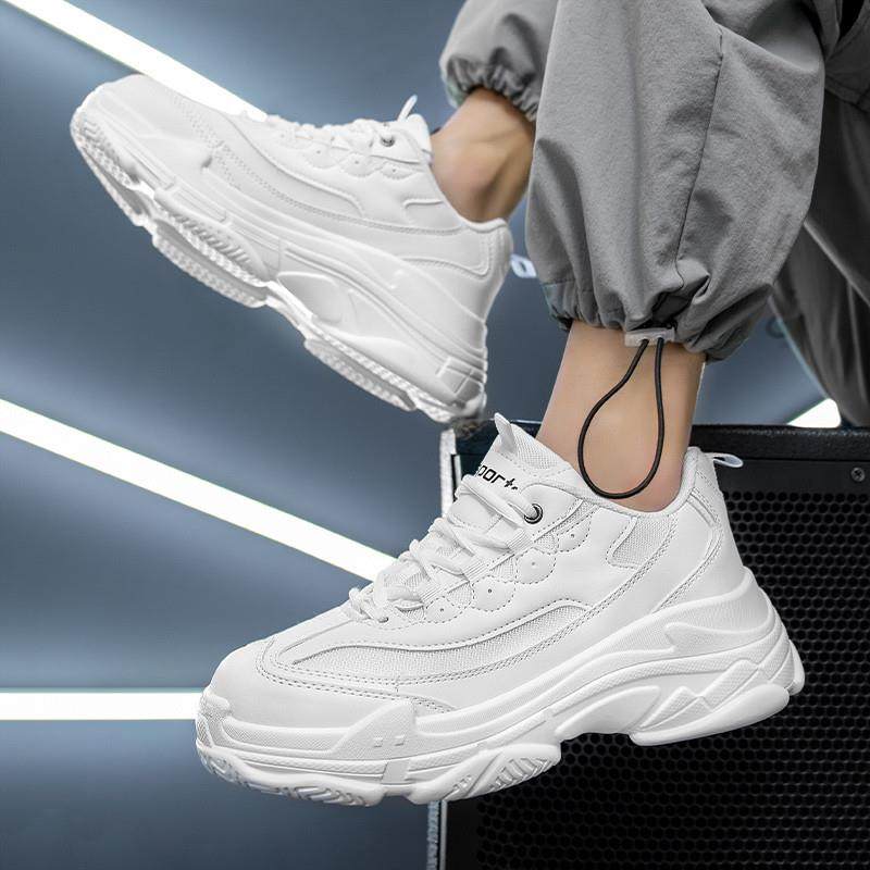 老爹鞋男鞋2025新款潮鞋厚底增高鞋子男秋季透气运动休闲 小白男,流行男鞋,老爹鞋,淘宝优惠券,粉丝福利购,淘宝优惠卷
