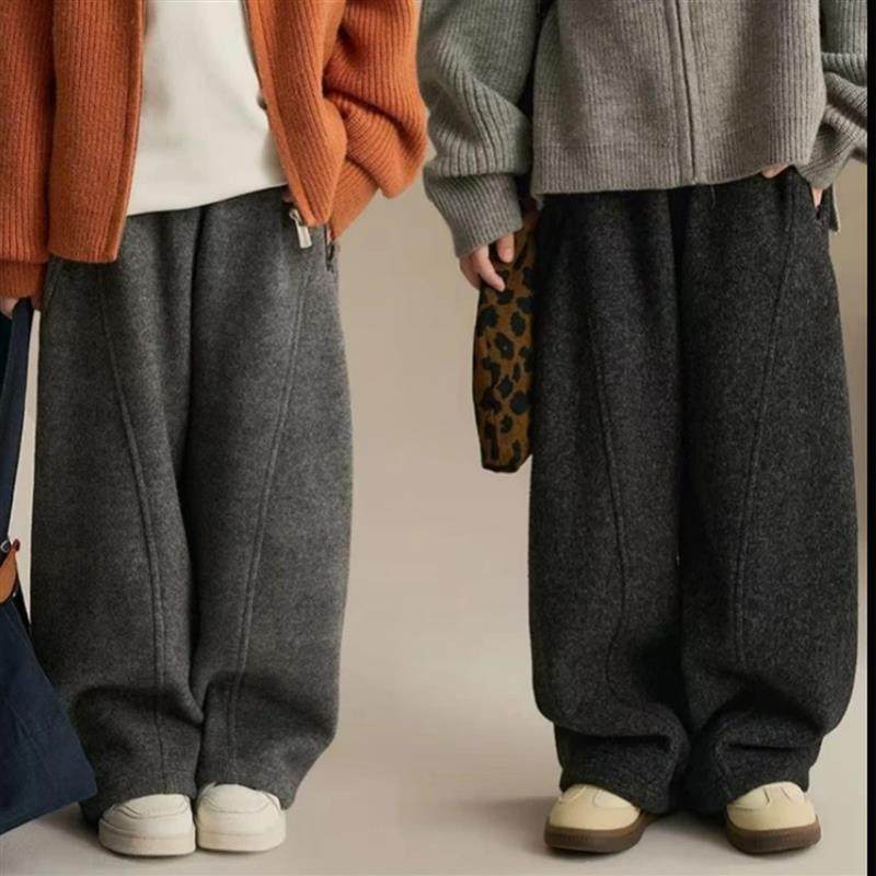 儿童秋冬季加绒加厚运动休闲裤子2025新款百搭长裤男女童秋冬装潮,童装/婴儿装/亲子装,儿童运动裤,淘宝优惠券,粉丝福利购,淘宝优惠卷