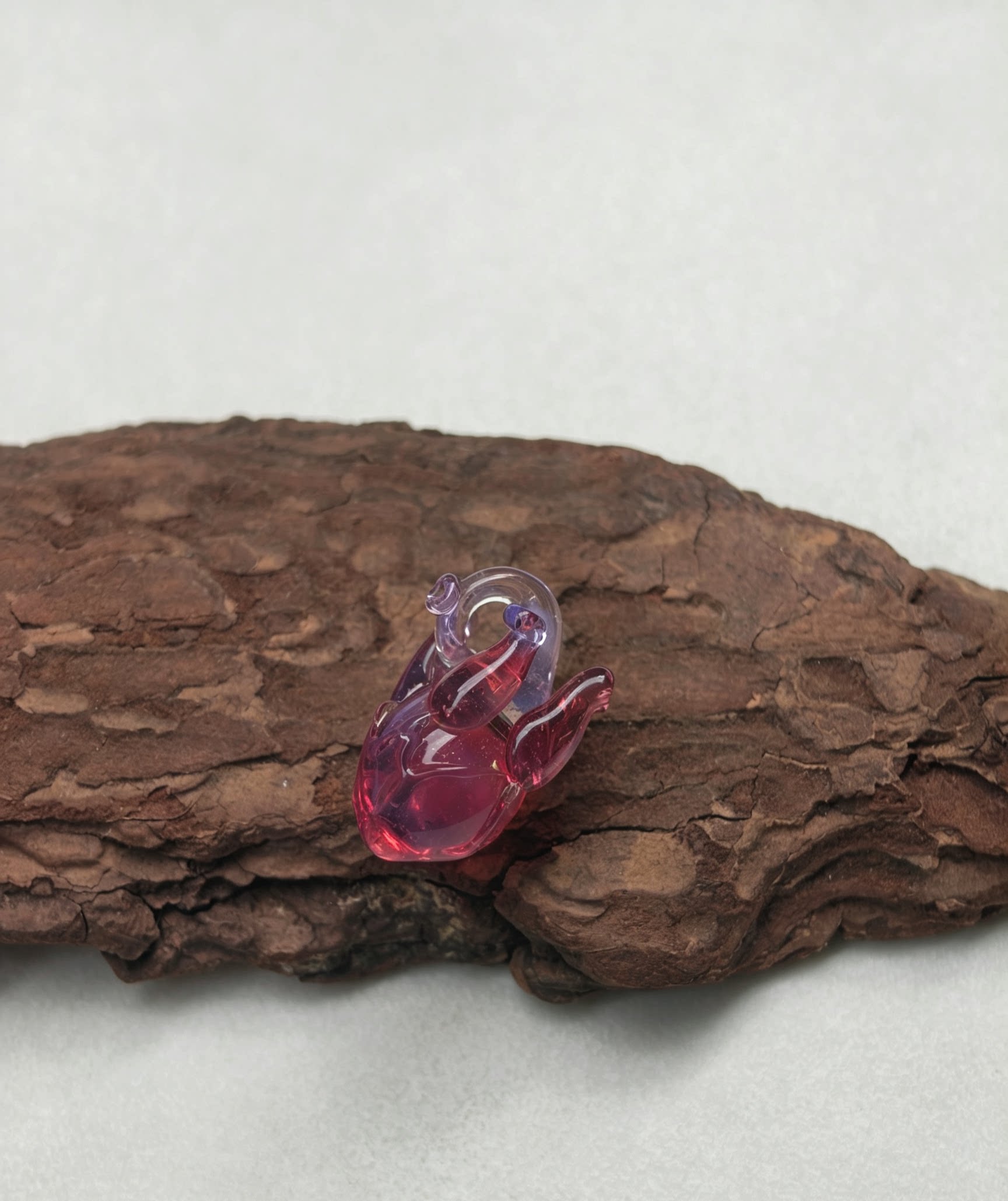 HW glass手工玻璃吊坠小项链/吊坠定制