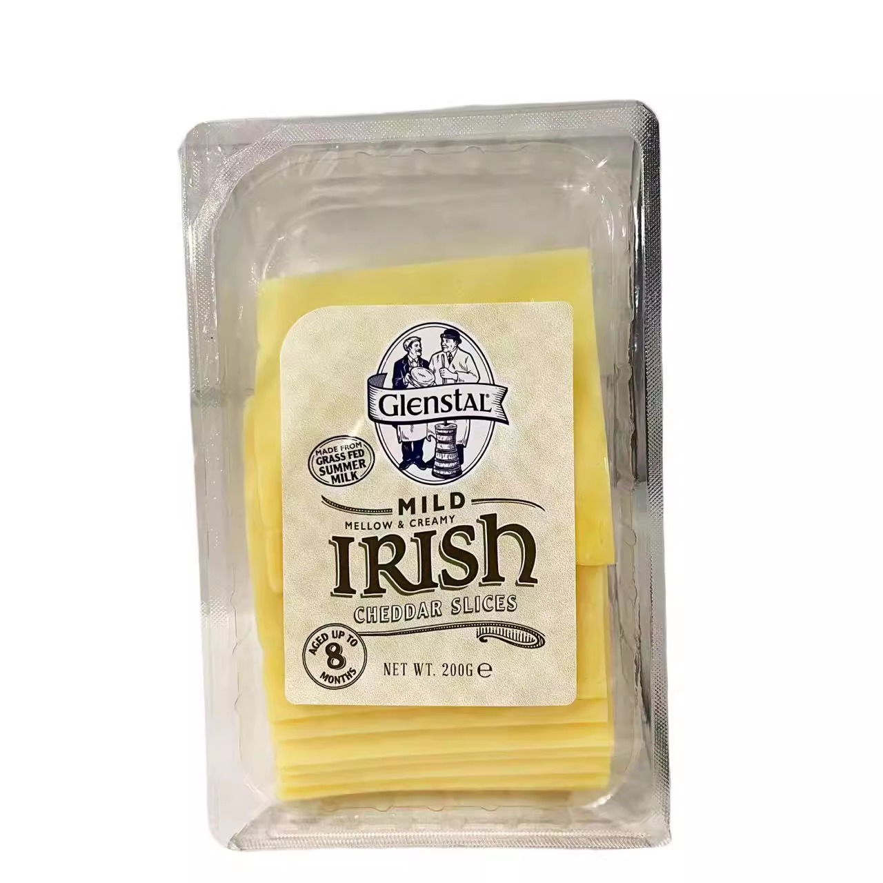 琪雷萨红车达干酪(块状)200g 即食奶酪 原制半硬质奶酪白车达芝士