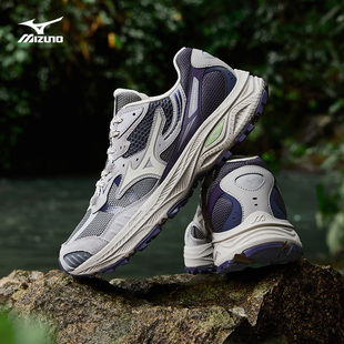 轻野鞋 Mizuno美津浓官方男鞋 户外山系复古耐磨跑步鞋 ADV RACER