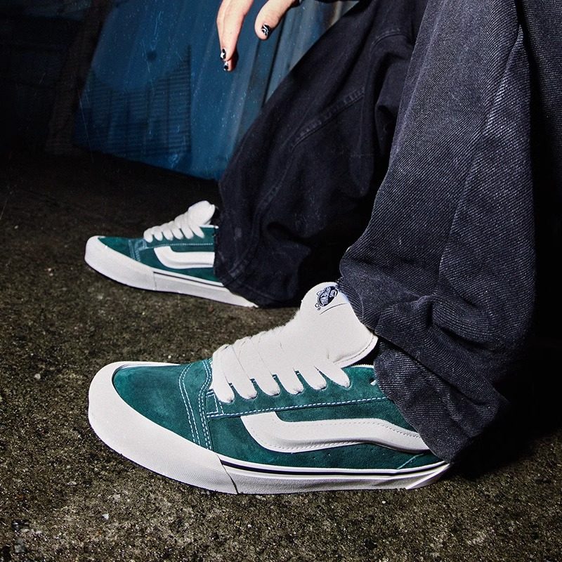 VANS官方正品 Knu SkooI 面包鞋低帮耐磨防滑板鞋男女同款休闲鞋