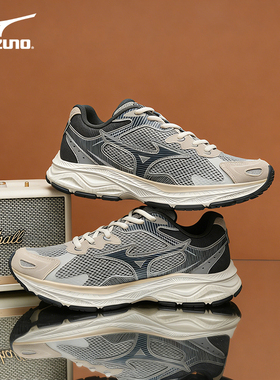 Mizuno美津浓RACER S废土风老爹鞋男鞋缓震轻便耐磨户外休闲跑鞋