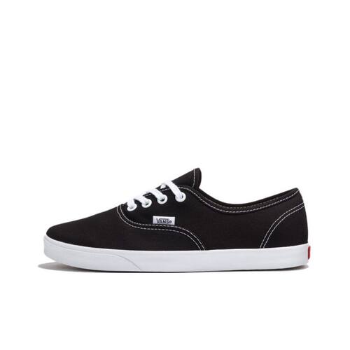 Vans范斯Authentic 系列 轻便舒适 低帮 帆布鞋 男女同款 黑色