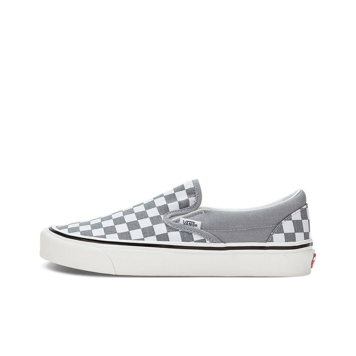 Vans范斯slip-on系列 98 DX 低帮 板鞋 男女同款 灰白