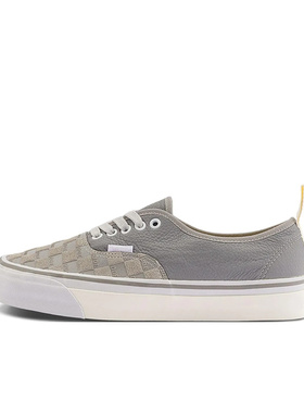 VANS×DOE联名款官方正品拼接棋盘格休闲帆布鞋男女同款低帮板鞋