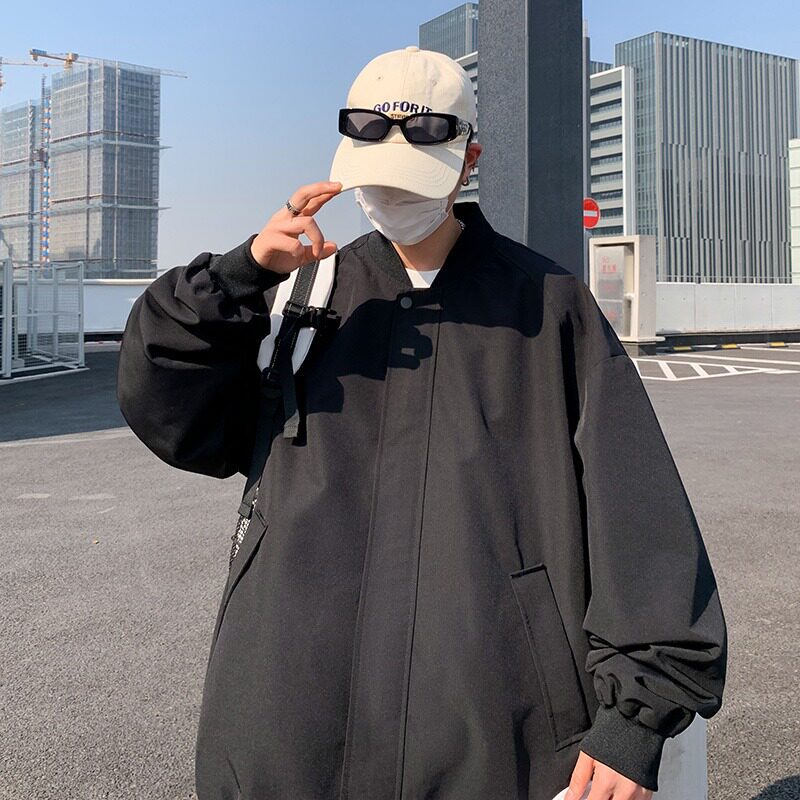 2025新款美式飞行员夹克男款春秋季潮牌情侣棒球服上衣外套男女