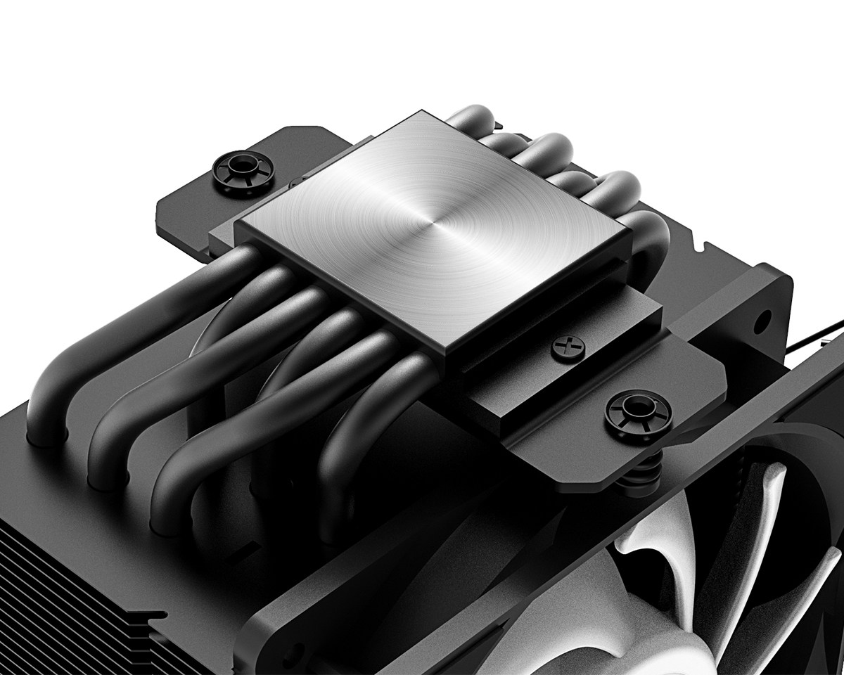 ID-COOLING SE-226-XT ARGB CPU HEATSINK 6 HEAT PIPES PWM FAN SUPPORTS 1700 AM4