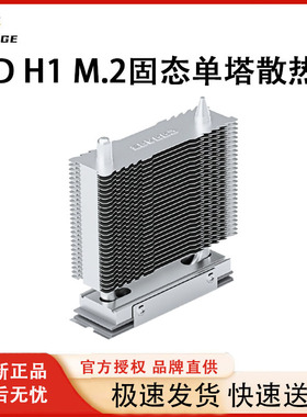 利民COGAGE SSD H2 M.2固态单塔散热器全电镀2热管支持PCI-E 5.0