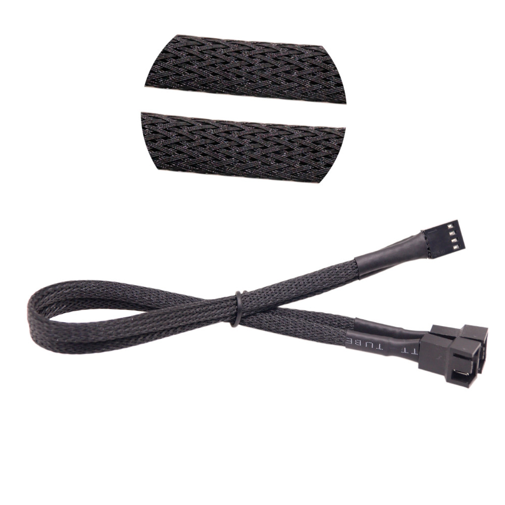 MOTHERBOARD 4-PIN 4PIN CHASSIS FAN CPU FAN PACKAGE NET 30CM 4PIN FAN TEMPERATURE CONTROL EXTENSION CABLE