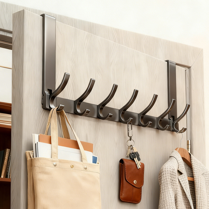 门后挂钩静音壁挂收纳神器免打孔