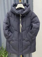 Одежда для дам 中老年冬季新款中长款羽绒服妈妈冬装加厚保暖宽松大码白鸭绒外套