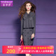 菲梦伊秋季 穿搭一整套高级感时尚 独特气质设计感上衣半身裙两件套