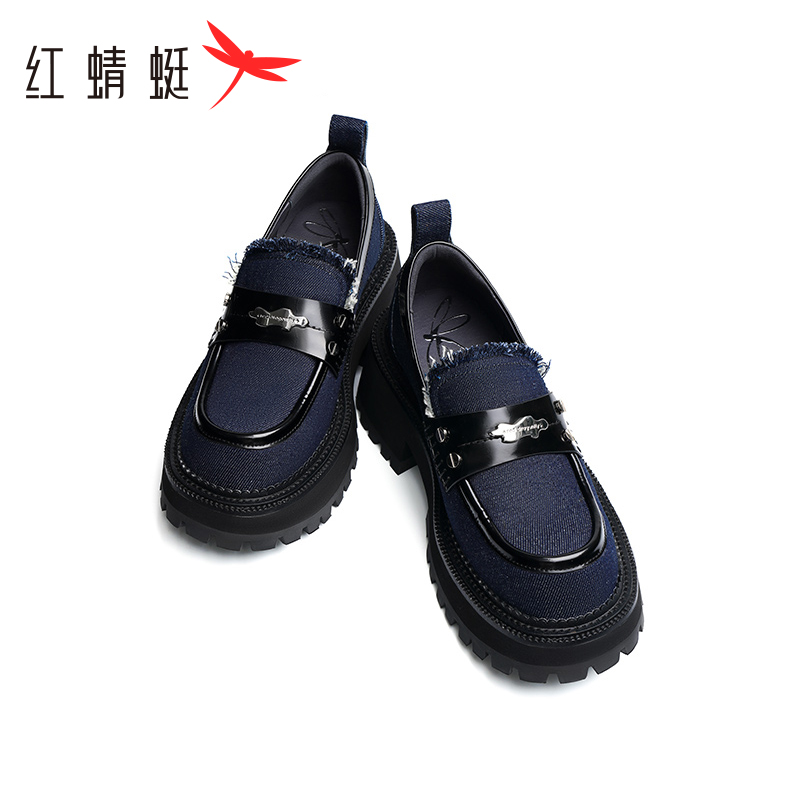 荆棘乐福鞋红蜻蜓复古