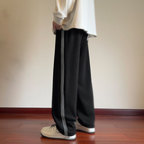 现货！抖音品质重磅华棉直筒三条杠休闲裤XZ503K5016特P50控78，男装休闲裤，星座503-1