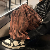 扎染工艺男女款大口袋直筒工装休闲裤XZ503-K5023P55控78，男装工装外套，星座503-1