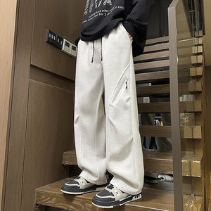现货重磅华棉加绒加厚德绒超柔休闲裤XZ503-K5025P50加绒60控78图片