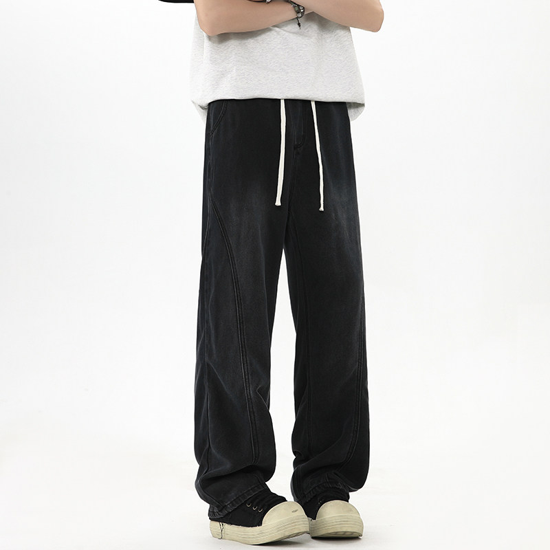 斜切冰丝牛仔裤高品质XZ503-K849P45控68,男装牛仔裤,星座503-1