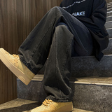 现货抖音品质半松紧牛仔裤有加绒503K808常P45加绒P55控68-78，男装牛仔裤，星座503-1