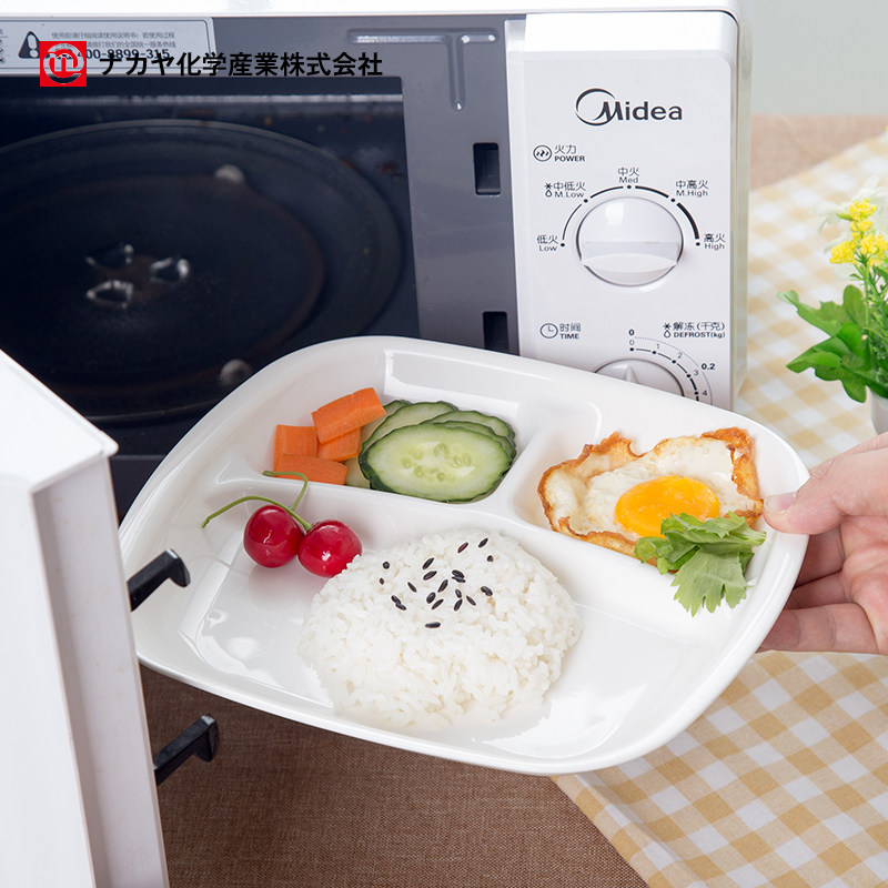 盘便当耐高温可微波加热小食