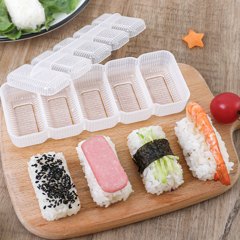 日本进口军舰寿司模具儿童喂饭米饭辅食紫菜包饭工具手握饭团料理