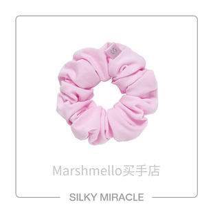 SILKY MIRACLE桑蚕丝发圈NUDE系列S烫钻头花大肠发圈无痕不勒