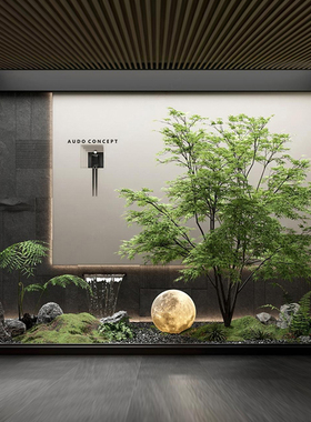 海虹景观橱窗假树景观假绿植