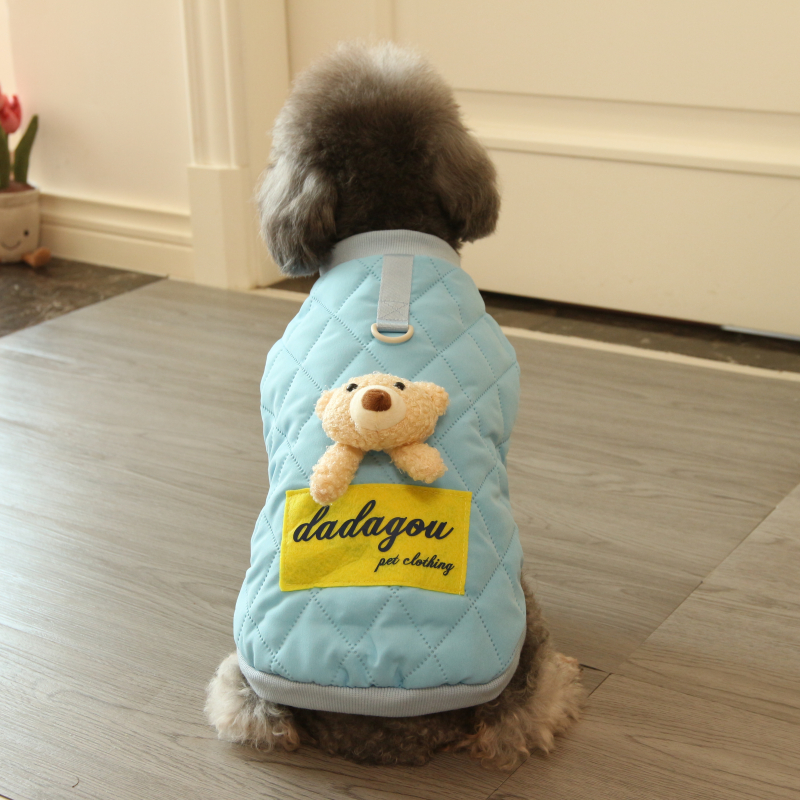 泡品小狗衣服秋冬保暖加厚狗棉衣